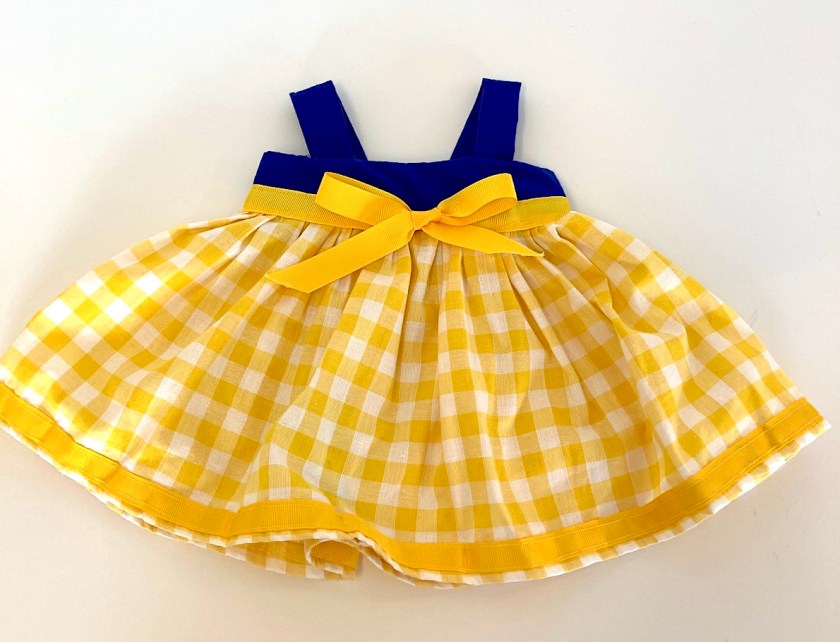 Ukrainan 18-21 Inch doll or teddy bear dress