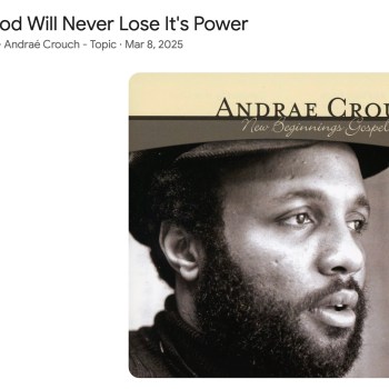 The blood of Jesus that gives me strength from day to day